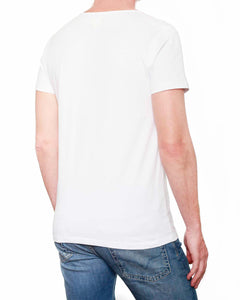 Shangri La - Men's V Neck T-Shirt (White)