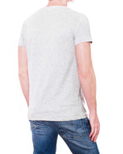 Plain Men's T-Shirt - Round Collar (Grey)
