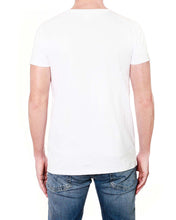 Plain Men's T-Shirt - Round Collar (White)