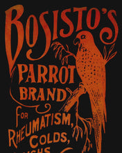 Bosisto's Parrot Brand (Rust) - Round Neck Men's Black T-Shirt