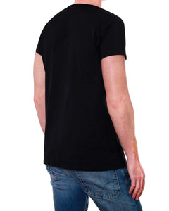 Bosisto's Parrot Brand (Rust) - Round Neck Men's Black T-Shirt