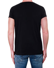 Chuck Berry Kaleidoscope - Men's Round Collar T-Shirt (Black)