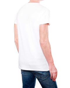 Chuck Berry Kaleidoscope - Men's Round Collar T-Shirt (White)