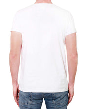 Music Icons Mug Shots - Men's Round Collar T-Shirt (White)